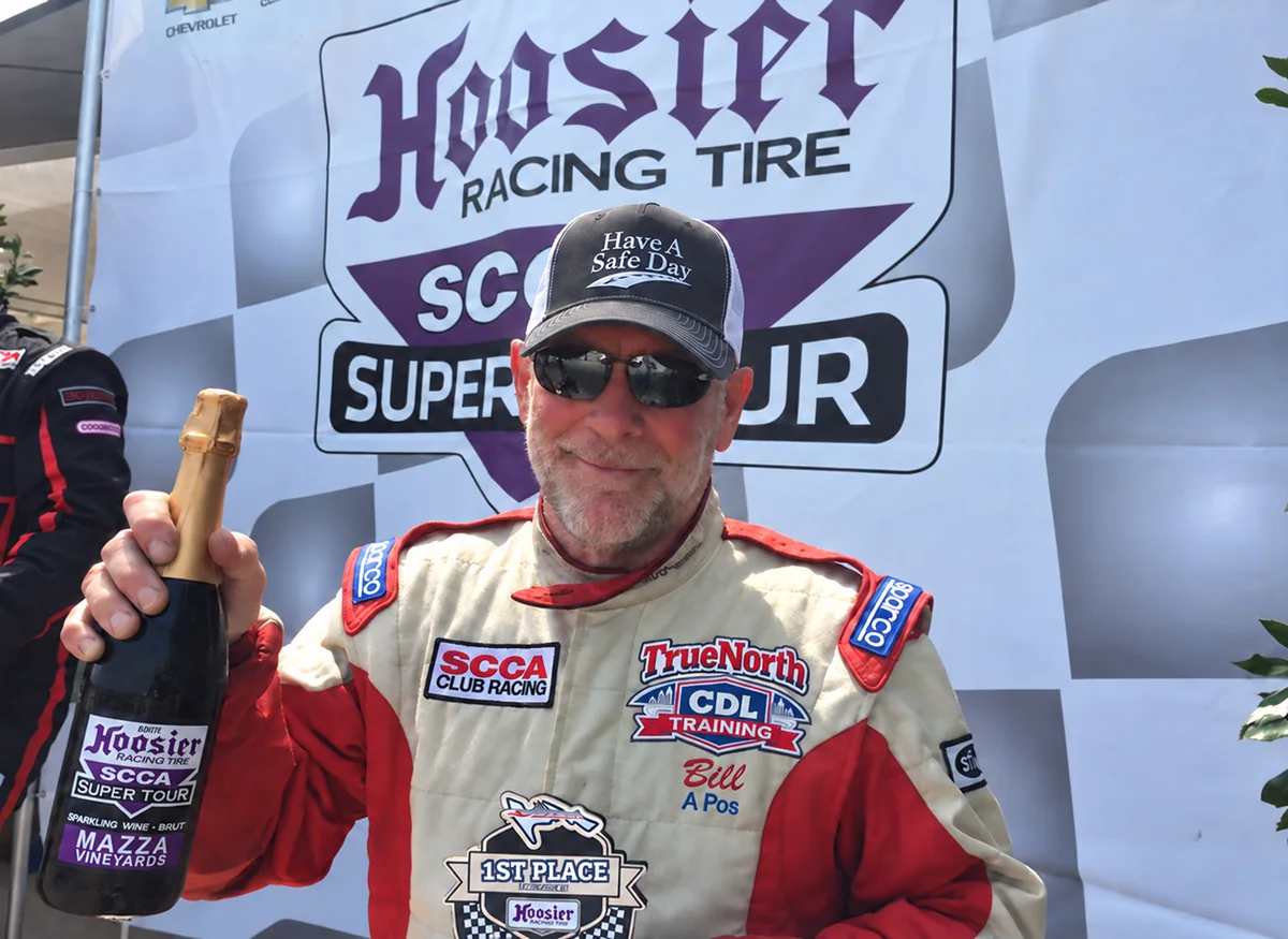 Bill Collins at an SCCA motorsports event